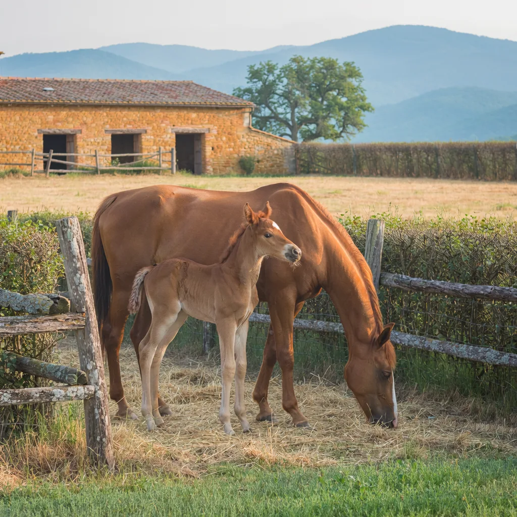 Élevage de chevaux, Haras Saint Georges, Chevry