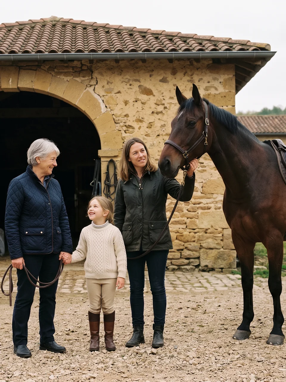 L'équipe, Haras Saint Georges, centre équestre à Chevry