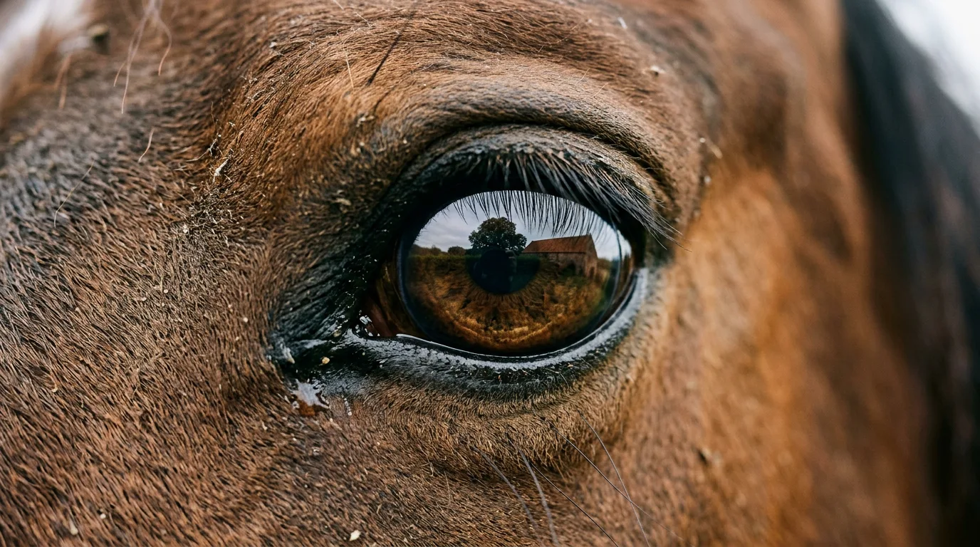 Un regard de cheval, Haras Saint Georges, Chevry